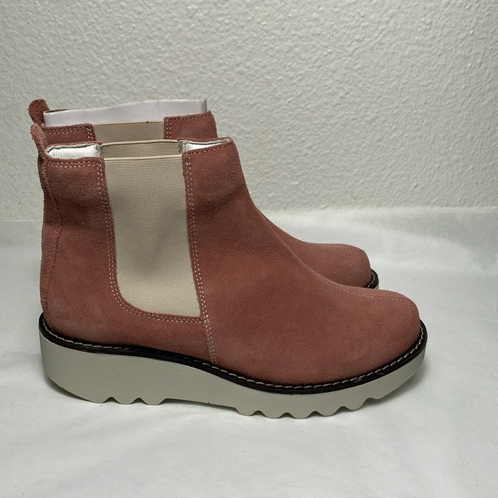 Sanita carina boot wood rose suede boot bootie ankle leather size 36 new in box